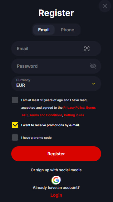 turbosven casino registration